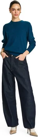 Naadam The Original Cashmere Sweater in Peacock Blue at Nordstrom, Size Xx-Small
