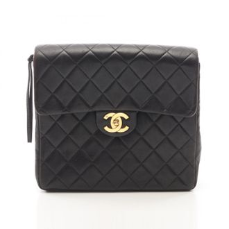 Chanel Black Leather Backpack (Pre-Owned)