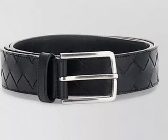 Bottega Veneta leather intrecciato belt