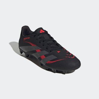 adidas Fussballschuh ADIDAS PERFORMANCE PREDATOR CLUB FG/MG, Damen, Gr. 42, schwarz (core schwarz, grau four, lucid rot), Synthetik, Schuhe Fussballschuh, f&uuml;
