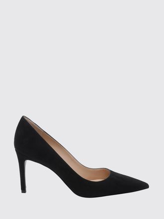 Stuart Weitzman D&eacute;collet&eacute; Power in camoscio