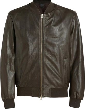 Giocasta Arsemiswash Tek Bomber Jacket - Dames - Bomber jackets - Groen - L - Leer - Jassen
