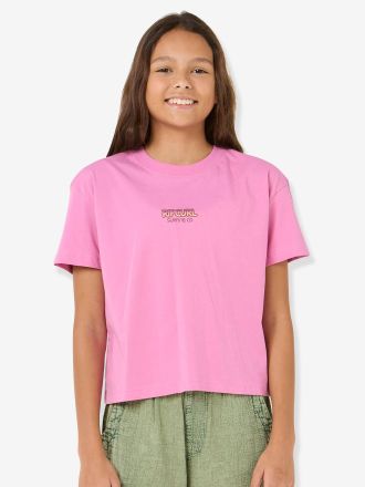 Rip Curl M&auml;dchen T-Shirt SUN & SEA Crop RIP CURL rosa