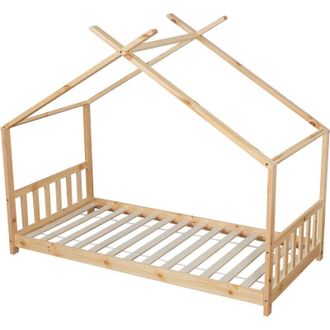 Happy Garden Cama Caba&ntilde;a Para Ni&ntilde;os 190x90cm En Madera Gaspard