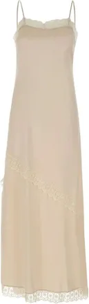 The Garment Cata Lace Jurk - Dames - Jurken - Beige - Maat: 2XS Zijde