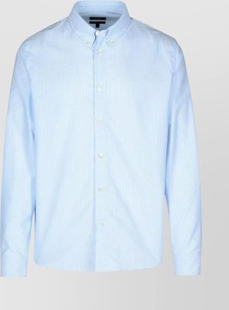A.P.C. greg striped cotton shirt pocket