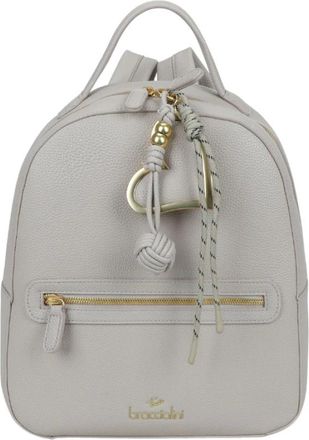 Braccialini Beth Rugzak - Dames - Rugzakken - Grijs - ONE Size - Leer - Tassen