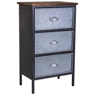 Wanderlust Deco Mesita de noche 42x28x70,5h cm