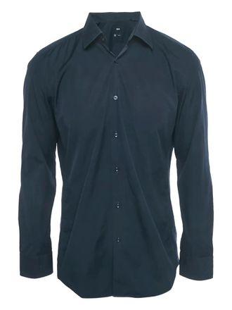 BOSS cotton shirt - Blue