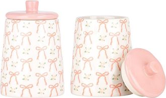 10 Strawberry Street Set Of 2 Bella Canisters