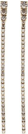 Sophie Bille Brahe 18kt yellow gold Rozona diamond drop earrings - women - Diamond/18kt Yellow Gold - One Size