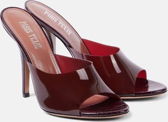 PARIS TEXAS Mules Jessica 105 in PVC