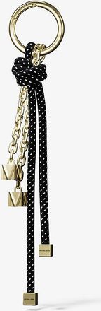 Michael Kors Gold-Tone and Speckled Cord Bag Charm