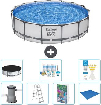 Bestway Piscina Bestway Steel Pro Max Redonda - 457x122 Cm - 8-piezas S599