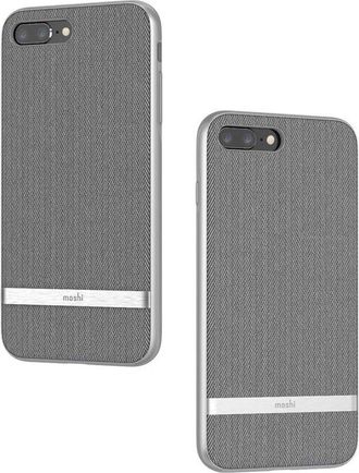 Moshi Vesta Para Iphone 8/7 Plus - Funda Textil - Gris Espiga