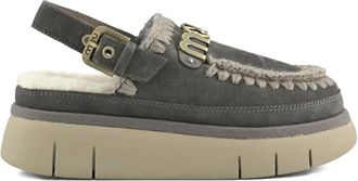 Mou Bounce Clog Back Strap mules - Grijs