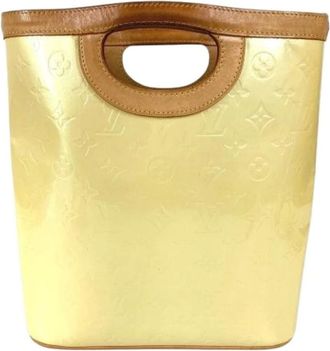 Louis Vuitton Pre-owned Handbags, female, Yellow, Size: ONE SIZE Pre-owned Vintage Canvas Handbag