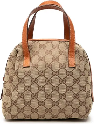 Gucci Pre-owned Gucci Mini GG Canvas Balthus Tofu Bag Ladies FIVGIMIFUE4MNXZW