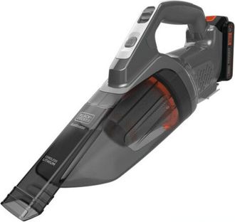 Black+Decker Dustbuster Aspiradora De Mano Negro, Gris, Naranja Sin Bolsa