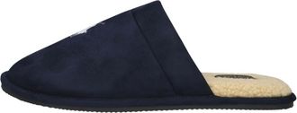 Polo Ralph Lauren Klarence Slippers - Heren - Schoenen - Blauw - Maat: 42 EU Fleece