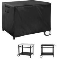 OEM Fundas Para Mesa Y Sillas En Tejido Oxford 420d Con Ruedas, Orificios De Ventilaci&oacute;n Y Asas (105 X 61 X 82 Cm) - Crezuo