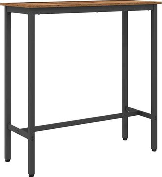 vidaXL Mesa Madera Vieja 100 X 40 X 100,5 Cm Vidaxl