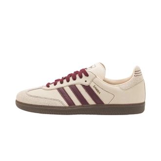 adidas Samba OG Wonder White Maroon - Heren - Skateschoenen - Beige - 36 2/3 EU - Su&egrave;de - Fitness