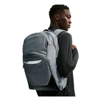 Nike Academy Soccer 30L Backpack Cool Grey Black White IO0912-065
