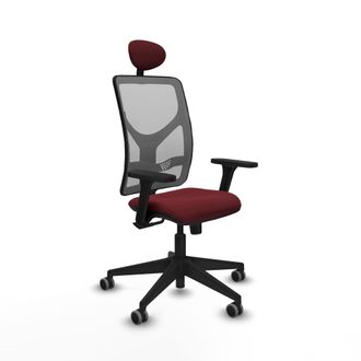 Piqueras y Crespo Silla De Oficina Piqueras Y Crespo Motilla Negro Ergon&oacute;mica