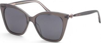 Jimmy Choo London Womens RUA 56 G S MF7 Rua Sunglasses - Grey - One Size