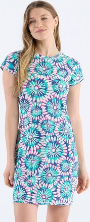 Hatley T-Shirt Mini Dress In Sundial Mandala