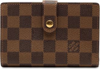 Louis Vuitton Brown Pvc Leather Wallet (Bi-Fold) (Pre-Owned)
