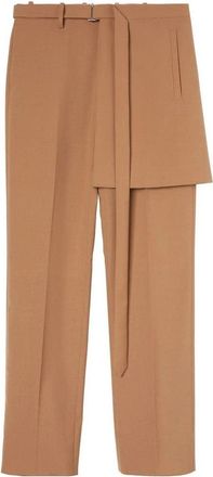 Off-white Mens Off-White FW22 Suit Casual Pants/Trousers Brown OMCA219S22FAB0016200