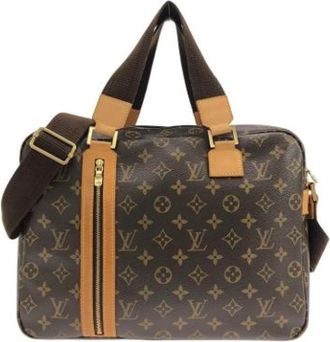 Louis Vuitton Vintage, unisex, Bruin, ONE Size, Pre-owned Canvas Handbag