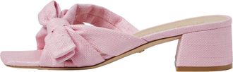 Stuart Weitzman Sofia 45 Slide Pink SH859 Womens