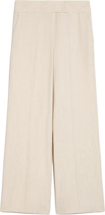 Pennyblack Pbpbautta Wijde Broek - Dames - Wijde Broeken - Wit - XL - Katoen - Broeken