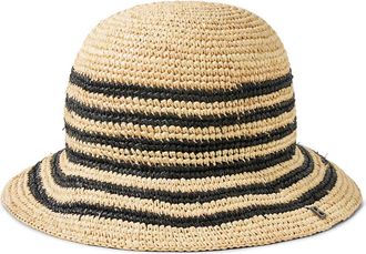 Bogner Momo straw hat for women - Beige/black - one_size