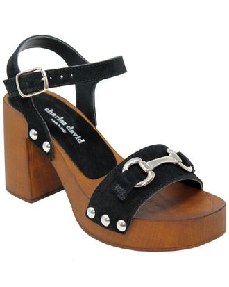 Charles by Charles David Exposed Suede Sandal