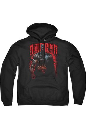 Gildan Batman Red Knight Adult Pull Over Hoodie / Hooded Sweatshirt