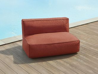 Vente-Unique Divano 2 posti da giardino in Tessuto Terracotta - NOUMARA di MYLIA