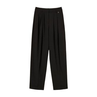 Twin-Set Actitude, Dames, Broeken, Zwart, Maat: XS Viscose