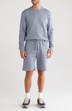 French Connection Crewneck Pullover & Shorts Set in Light Blue at Nordstrom Rack, Size X-Large