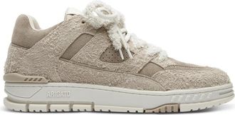 Axel Arigato Area Lo Label Sneaker - Heren - Sneakers - Beige - 44 EU - Leer - Schoenen