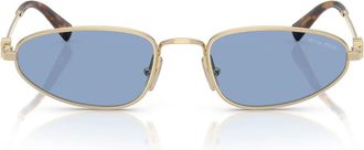 Miu Miu Sunglasses Mua52 S Zvn60 O Gold/Blue Gradient Women