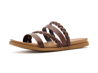 Journee Collection Colette Womens Sandals Brown : 9.5 M, Synthetic