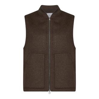 D4.0 D 4.0 Bodywarmers - Heren - Jassen - Bruin - Maat: L Zijde