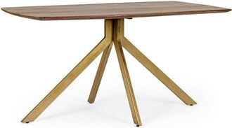 Hellin Mesa De Madera Estilo Vintage Para 6 Personas 150x90