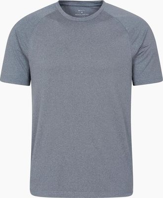 Mountain Warehouse Mens Mountain Warehouse Mens Agra Melange T-Shirt - Navy - Size: 40