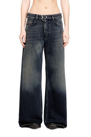 Diesel Relaxed Jeans - 1996 D-Sire - Jeans - Woman - Blue