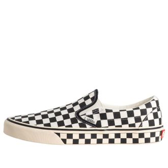 Vans Classic Slip-On Checkerboard Black Marshmallow White VN000DAH1KP